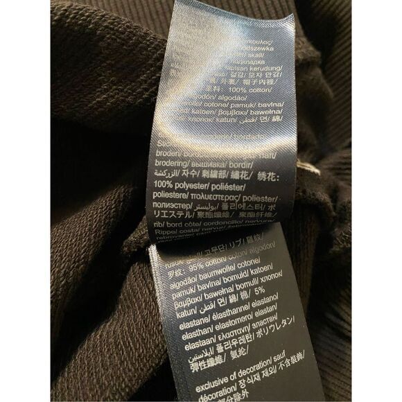 Tommy Jeans Men's Embroidered Drawstring Hoodie Jacket Black Small - Picture 11 of 11